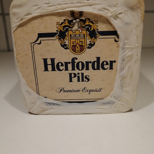 Bierdeckel herforder pils - bierdeckel,