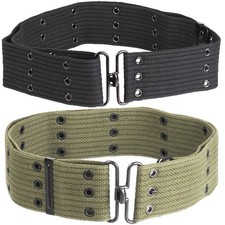 US Army Lochkoppel LC-1 3 Farben Armee Gürtel 55 mm Security Koppel Pistol Belt