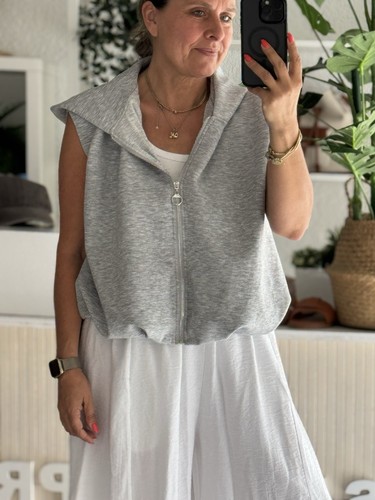 ärmellose jacke jäckchen mit - Ärmellose,