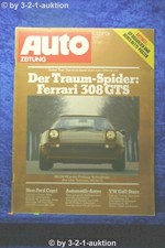Auto Zeitung 4/78 Ferrari 308