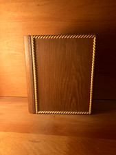 Krause Holzordner, Ringbuch, Hochzeits-Foto Album, Dokumenten Ordner