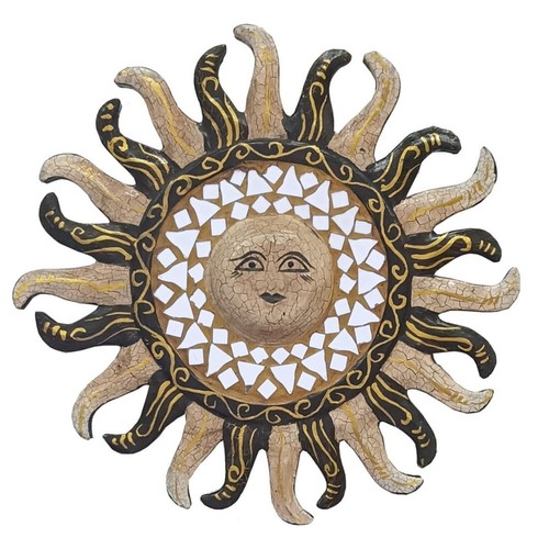 Spiegel sonne antik mosaik - sonne,