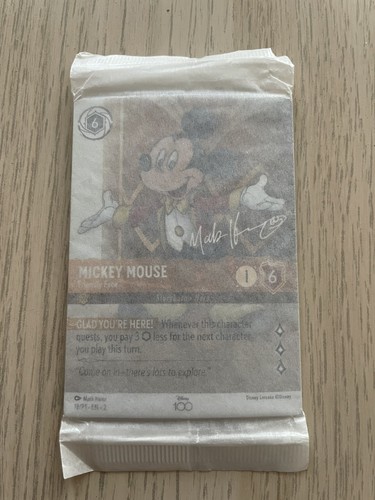 Disney lorcana d100 promo - disney,