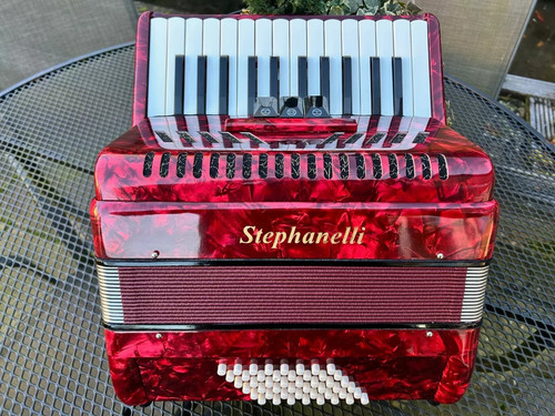 Stephanelli bass akkordeon - stephanelli, 48