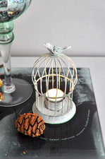 Teelicht Vogelkäfig | SHABBY | ROMANTIK | COTTAGE