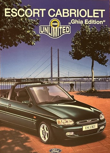 Ford escort cabrio ghia - escort,