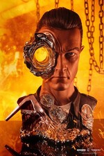 Terminator 1000 kunstmaske - terminator,