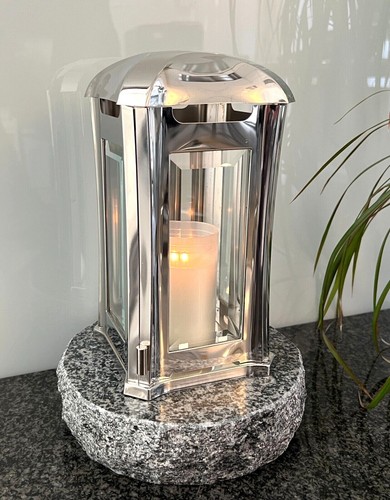Edelstahl grablaterne vase - grablaterne,