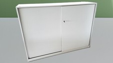 Steelcase Sideboard Aktenschrank Schrank cremeweiß 3 OH 160cm Büro sb0390