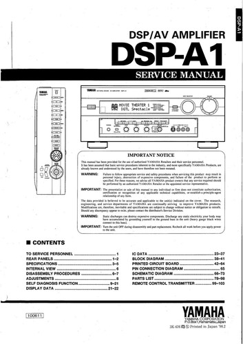 Service manual anleitung - service, manual-anleitung