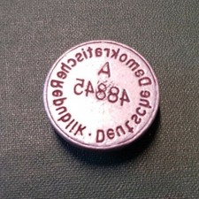 DDR Petschaft - Zoll Dienst