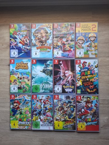 Nintendo switch spielesammlung - nintendo,