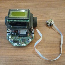 NIBO 2 Roboter mit GFX Graphic display +  distance scanner + programming adapter