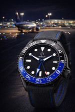 Automatik GMT-Armbanduhr