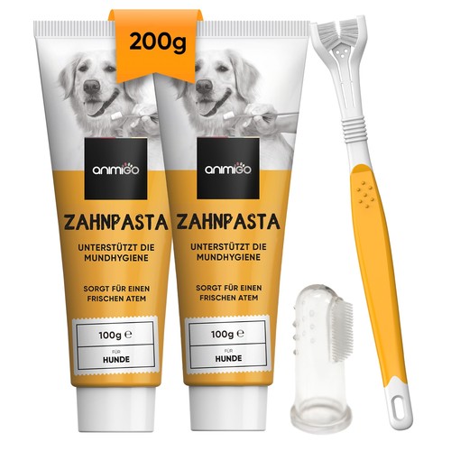 Zahnpflege set hund welpen - zahnpflege,