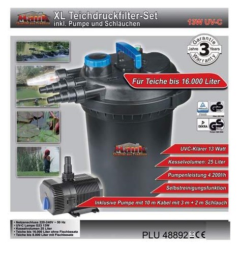 Mauk uvc teichdruckfilter - xl,