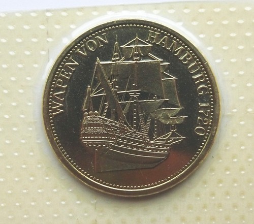 Gedenkmünze medaille wappen - gedenkmünze,