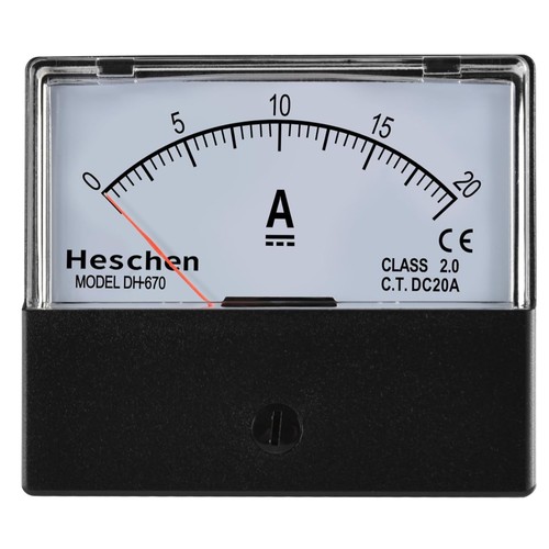 Rechteckiges amperemeter - rechteckiges,