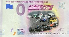 Ticket 0 Euro AvD Oldtimer Grand Prix Nürburgring Deutschland 2019 Nummer Divers