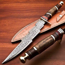 Jagdmesser Damaststahl