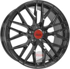 4x Alufelgen MAM RS4 schwarz lackiert 8x18 ET45 LK5 112 18 Zoll Felgen Alu