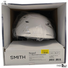 Smith Sequel Skihelm Größe L 59–63 cm Matte White Hybrid Shell BOA System