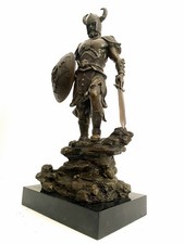 Bronzefigur Bronze Wikinger