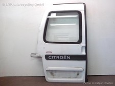 Citroen Berlingo 1 Heckflügeltür links mit Türscheibe weiß lackiert BJ1998