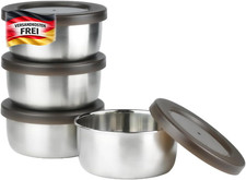 Edelstahl Frischhaltedosen Set