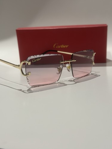 Cartier big diamond cut - c, pink
