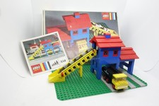 Komplett!! Altes Lego System 351 LKW und Trichter Vintage Box + Anleitung