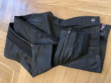 PU-Lederhose Stretch Röhre Hose Lederleggings Gr.38 schwarz wNEU
