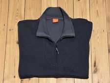 Boss Orange Sweater - Gr. L - Grau - Zipper Cardigan