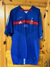 Frankreich Trikot Größe L Original mit 2005 Spezial Print der Legende Zidane