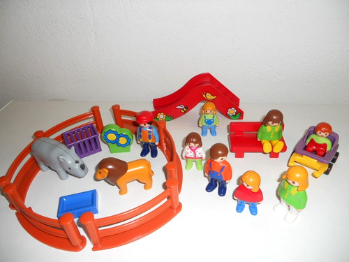 123 playmobil tierpark - 123,