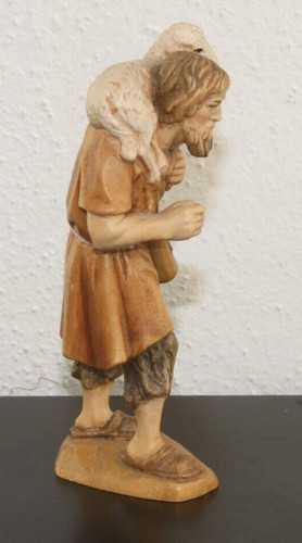 Vintage krippe figur skulptur - vintage,