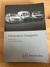 Tabellenbuch Mercedes Benz