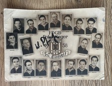 Original Karte SC Einheit Dresden Wolfgang Pfeiffer org.Unterschrift Ex Dynamo D