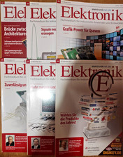Fachzeitschrift elektronik - 6x,