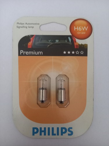 H6w 12v philips premium - 2x,