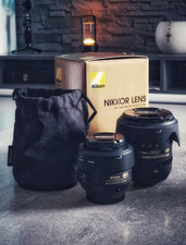 Nikon  Objektive AF-S DX  35mm NIKKOR f/1.8G und AF-S DX 16-85mm f3,5-5,6 ED