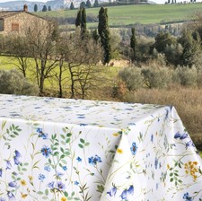 Wachstuchtischdecke PVC "Blaue