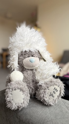 You tatty teddybär - me,