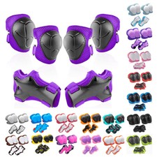 Knieschoner Kinder Protektoren 6er Set Schützer Ellenbogenschützer Knieschützer