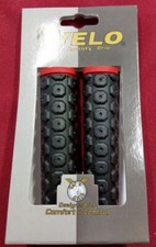 Velo MTB Griffe, schwarz/rot, genoppt, MTB, NEU