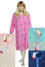 Damen Winter Thermo Nachthemd