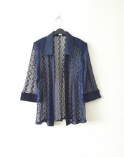 AWA Jäckchen Blazer Bluse Spitze Größe XL