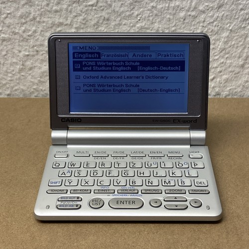 Casio word g500 - casio, ex-word