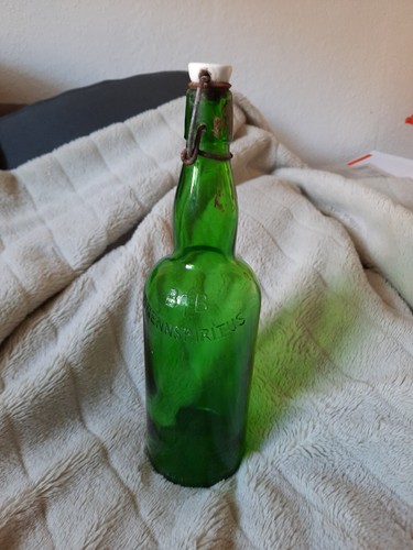 Alte glasflasche bfb - alte,