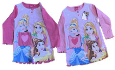 Prinzessinnen Nachthemd Nachtwäsche Princess Disney Größen: 98 104 110 116 128